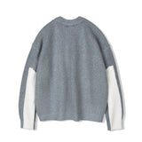 エルボーセクションヘビーカーディガン/ELBOW SECTION HEAVY CARDIGAN GREY