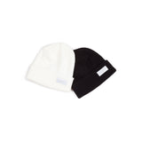 グロッシーワッペンビーニー / BSR2223FWBN029 BS GLOSSY WAPPEN BEANIE BLACK