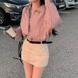 [Bellide made] Bubble Hidden Cropped Field Jacket