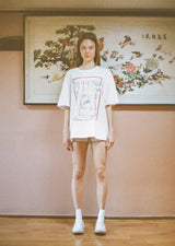 Happy Birthday to Me Oversized Supima cotton T-shirt 01 (6599529463926)