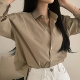 [7color] Paris Pintuck Loose Fit Shirt