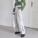 WIDE CARGO PANTS_BEIGE