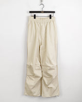 Socle Shirring Pleated Two-Way Jogger Pants