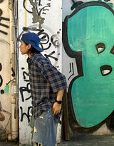 Bibi Summer Linen Check Shirt