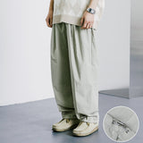 ナイロン2WAYワイドカーブフィットバンディングパンツ / NYLON 2WAY WIDE CURVE FIT BANDING PANTS L/GREY