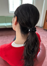 mini pleats scrunchie - 4set