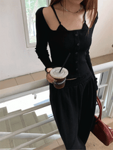 ヘーゼルナッツインナー長袖Tシャツ