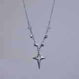 heart star necklace