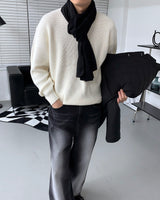 エルボーハッチニットウェア/TA Elbow Hacchi Knitwear (4 colors)
