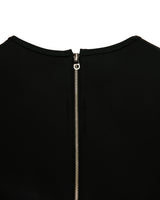 ピンタックジャージートップ / Pintuck Jersey Top _ Black