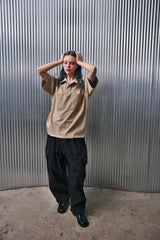 H-T CARGO BALLOON SWEAT PANTS (Black) / カーゴバルーンスウェットパンツ