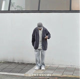 オーロラグレーデコレーションストライプパンツ / URBANISME by MOBLAB Aurora Gray Decorated Stripe Pants / water-repellent fabric