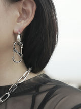 no.4ピアスシルバー / no.4 earring silver