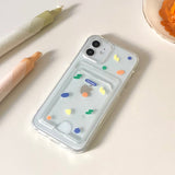 クリーミーカードジェリーアイフォンケース/Creamy card jelly case (iphone case)
