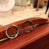 レターリング3 / [CCNMADE] LETTER RING 3 (Brown) (6680482381942)