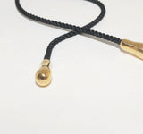 HEART STRING GOLD NECKLACE