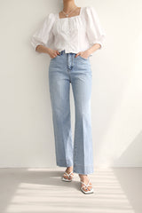 エミリージーンズ / EMILY JEANS / STRAIGHT DENIM PANTS