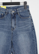 クラックジップアップストレートパンツ/no.3434 crack straight pants