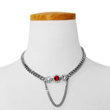 RED DIAMOND CHOKER (6684546433142)