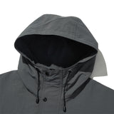 RIPSTOP 2WAY ZIP-UP JACKET [S.GREY] (6613804286070)