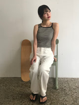 Amour stripe sleeveless