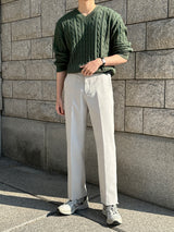 イノセミワイドスラックス / Ino Semi-Wide Slacks (3 colors)