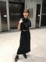 サンディーナイロンセットアップスカート