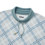COLORING CHECK PATTERN SWEATSHIRT [MINT]