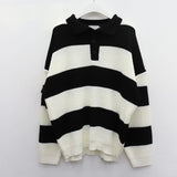 poly kara dangara button knit