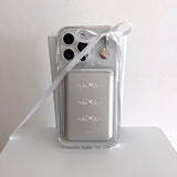 (Magsafe.ver) ホワイトムードシルバーカードスロット magsafe ケースセット