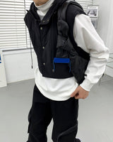 ロアクロップパッディドフードベスト/OW Roa Cropped Padded Hooded Vest (2 colors)