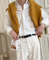 22S/S フラワーベーシックシャツ (5 color) (6691088728182)
