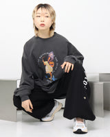 オーバーフィットバタフライピグメントロングスリーブ / Overfit Butterfly Pigment Long Sleeve