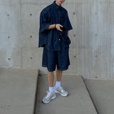 オンジェリーデニムワンタックハーフパンツ / On Jerry Denim One Tuck Half Pants