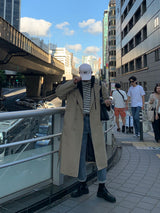 LMN ロウアーアンドロングトレンチコート