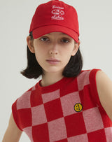 CLICHE BALL CAP RED (6608579625078)