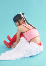 リボンビスチェ