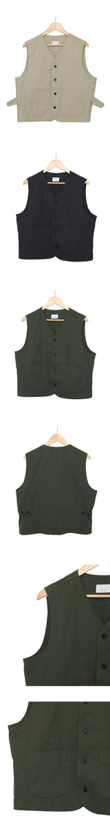 アメカジポケットベスト / Amekaji pocket vest