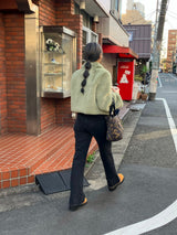 [MADE] Pudding Fur Jacket (Matcha Green)