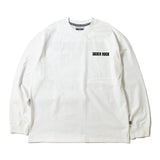 SK8ER ROCK LONG SLEEVE T-SHIRT OFF WHITE (6616267784310)