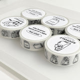 エディズシークレットホビーマスキングテープ / Eddy's Secret Hobby Masking tape (3TYPE)