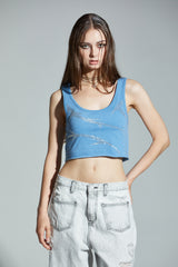 ボルトスリーブレストップ / VOLT SLEEVELESS TOP