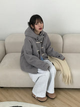 プレジャーダッフルショートコート