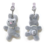 (Bunny Keyring) my name is gray