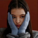 Angora Finger Gloves
