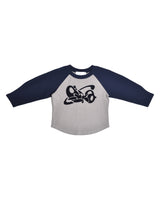 プリントTシャツ/ PRINT RAGLAN T-SHIRT