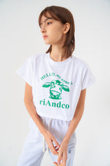 ハロー TEE / Hello Tee White