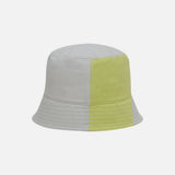 2トーンバケットハット / TWO-TONE BUCKET HAT (GREY/LIME)