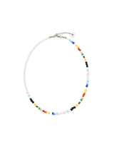 ビズパールネックレス / BIZ PEARL NECKLACE MULTI COLOR