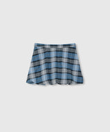 MINI BALLOON SKIRT_Blue